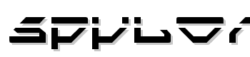 Spylord Laser font