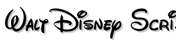 Walt-Disney-Script-V4-1 font